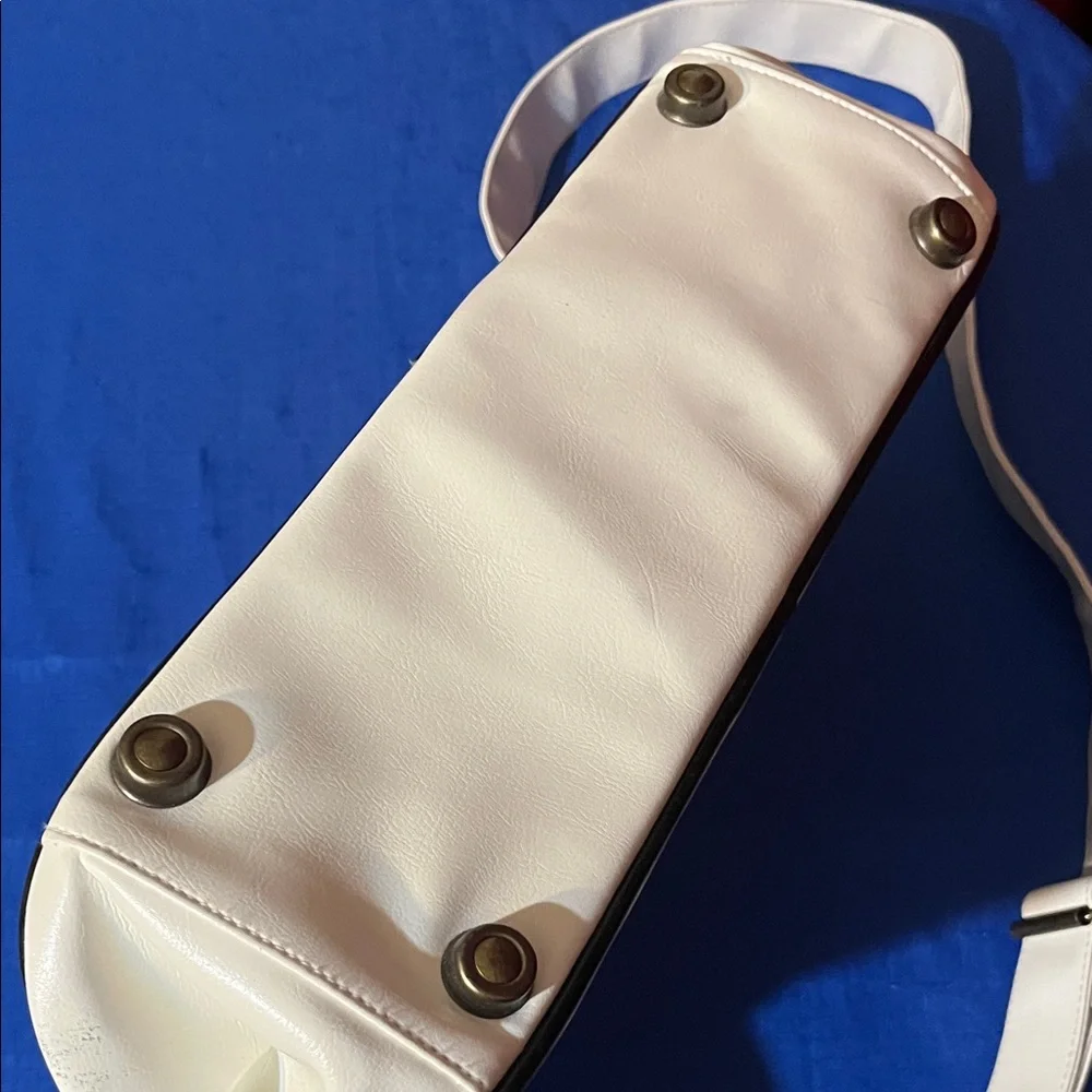 Union Jack Style Messenger Bag in Red, Navy & White